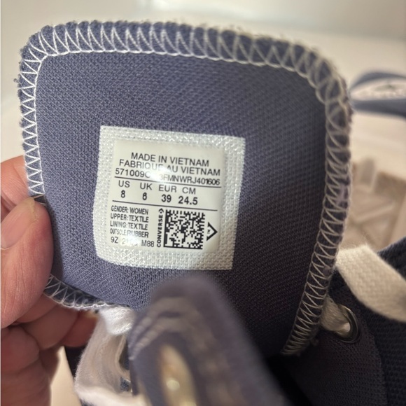 Converse All Star blue High-Tops - Picture 7 of 10